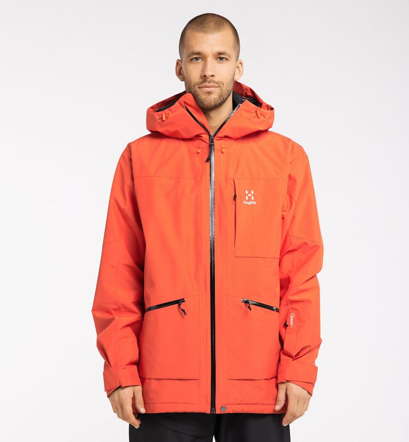 Haglöfs Mens Lumi Insulated Jacket Red New Zealand 21890PGVD